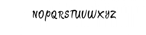 TheRainbow.otf Font UPPERCASE