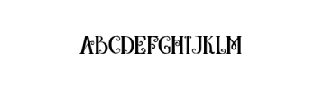 TheSuster.ttf Font LOWERCASE