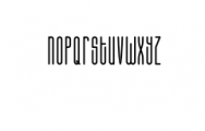 Therlalu.otf Font LOWERCASE