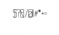 Thin Suarnegara Font Font OTHER CHARS