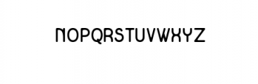 Throoper ligature.ttf Font LOWERCASE