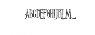 ThunderInlineGrunge.otf Font UPPERCASE