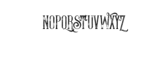 ThunderShadowGrunge.otf Font UPPERCASE