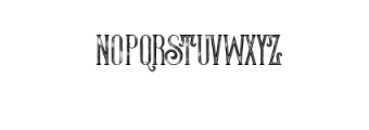 ThunderShadowGrunge.otf Font LOWERCASE