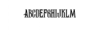 ThunderShadow.otf Font LOWERCASE