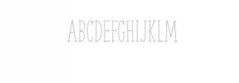 the-serif-hand-dotted.otf Font UPPERCASE