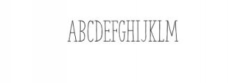 the-serif-hand-regular.otf Font UPPERCASE