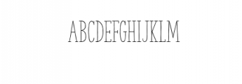 the-serif-hand-regular.otf Font LOWERCASE