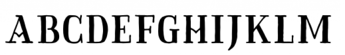 Thankful Serif Regular Font UPPERCASE