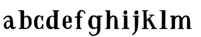 Thankful Serif Regular Font LOWERCASE