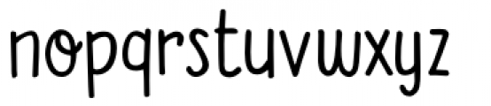 The Cat's Whiskers Regular Font LOWERCASE