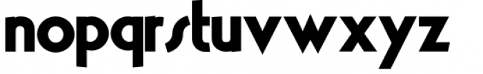 TheLuxx Bold Font LOWERCASE