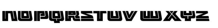 Thrusters Rev Font UPPERCASE