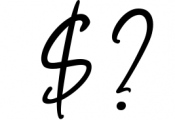 THALISAR - A Handwritten Font Font OTHER CHARS