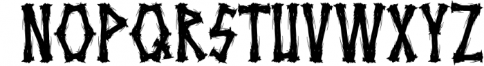 THIRTTIN Font UPPERCASE