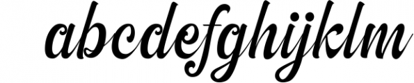 The Amberton - A Classic Script Font LOWERCASE