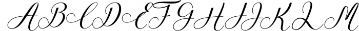 The Angeli Font UPPERCASE