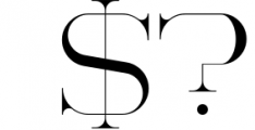 The Art Deco Font Bundle 9 Font OTHER CHARS