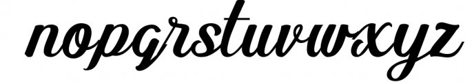 The Athalita / Cool brush stylist Font design Font LOWERCASE