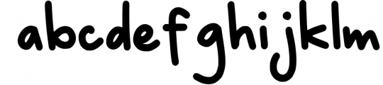 The August - Fun Handwritten Font Font LOWERCASE