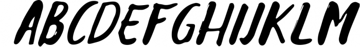 The Balalak Font  5 Style 4 Font UPPERCASE