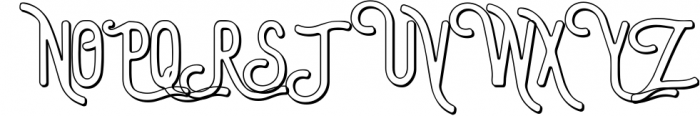 The Bangles - Vintage Sans Serif Font 3 Font UPPERCASE