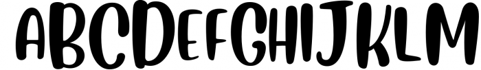 The Beaner - 5 Font & 41 Clipart Font UPPERCASE
