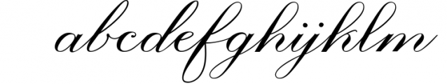 The Beauty Blink Script Font LOWERCASE