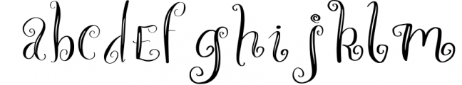 The Big Christmas Collection Font LOWERCASE