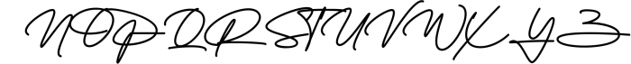 The Billion - Signature Font 1 Font UPPERCASE