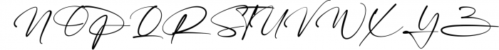 The Billion - Signature Font Font UPPERCASE