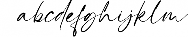 The Billion - Signature Font Font LOWERCASE