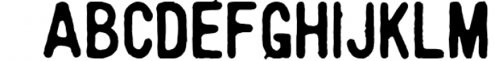The Billyforges - Duo Fonts 1 Font LOWERCASE