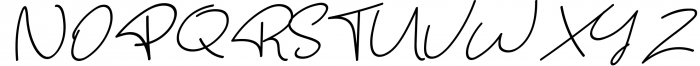 The Bohemian - a Signature Font Font UPPERCASE