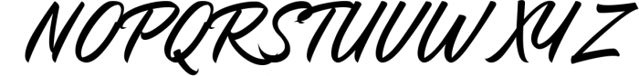 The Brosello Script Font UPPERCASE