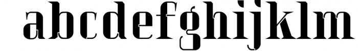 The Castle - Royal Serif Font LOWERCASE