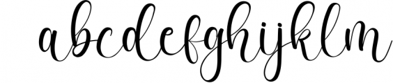 The Christmas - Modern Calligraphy Font Font LOWERCASE