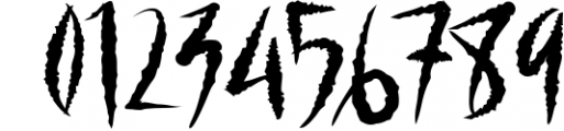 The Claws - A Display Font Font OTHER CHARS