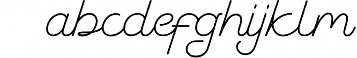 The Coventysh - Monoline Script Font Font LOWERCASE