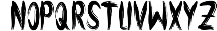The Distro Font LOWERCASE
