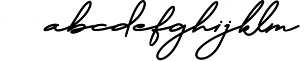 The Doctor Signature Font LOWERCASE