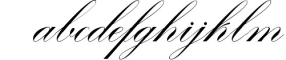 The Donya Script Font LOWERCASE