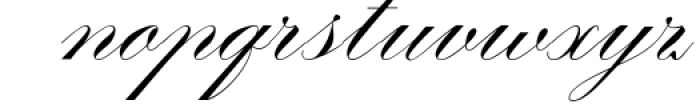 The Donya Script Font LOWERCASE