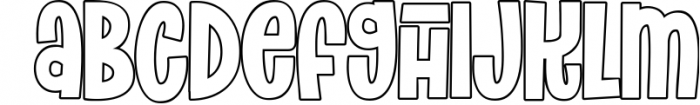 The Funy Time's - Handwritten Font 1 Font UPPERCASE