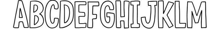 The Girly Font Bundle 5 Font UPPERCASE
