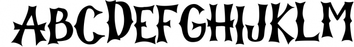 The Graveyard - Spooky Font Font UPPERCASE