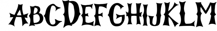 The Graveyard - Spooky Font Font LOWERCASE