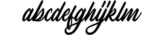 The Greyhound Script 1 Font LOWERCASE