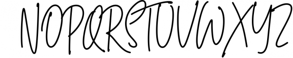 The Gwathmey Signature Script Font UPPERCASE