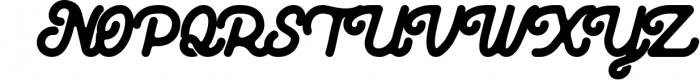The Huntsman Script and Sans Typeface Font UPPERCASE